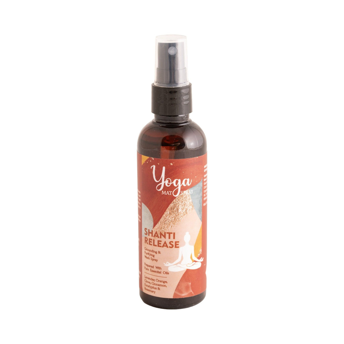 Yogamatten-Spray Shanti Release, 100 ml, freigestellt auf weißem Grund